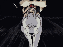 Wolf Anime GIF - Wolf Anime Run GIFs