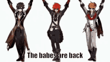 Babes The Babes Are Back GIF - Babes The Babes Are Back Back GIFs