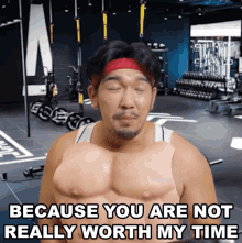 Because You Are Not Really Worth My Time Aiken Chia GIF - Because You Are Not Really Worth My Time Aiken Chia Nightowlcinematics GIFs