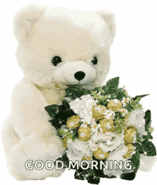 Gifts Flowers GIF - Gifts Flowers Bear GIFs