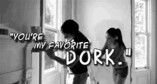 You'Re My Favorite Dork GIF - Dork Painting Mila Kunis GIFs
