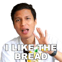 I Like The Bread Vishal Sticker - I Like The Bread Vishal Buzzfeed India Stickers
