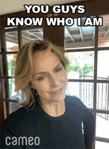 You Guys Know Who I Am Melora Hardin GIF - You Guys Know Who I Am Melora Hardin Cameo GIFs