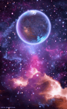 Moon Space GIF - Moon Space Stars GIFs