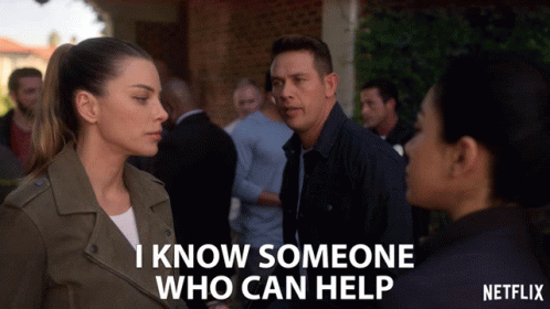 I Know Someone Who Can Help Lauren German GIF - I Know Someone Who Can Help Lauren German Chloe Decker GIFs