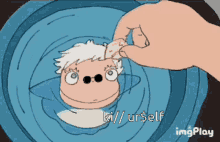 Ponyo Gojo Gojo Ponyo GIF - Ponyo Gojo Gojo Ponyo Ponyo The Honored One GIFs