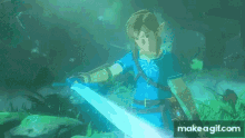 Master Sword The Legend Of Zelda GIF - Master Sword The Legend Of Zelda Zelda GIFs