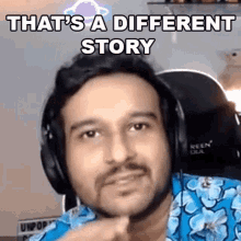 Thats A Different Story Sahil Shah GIF - Thats A Different Story Sahil Shah Thats Different Altogether GIFs