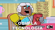 Odio La Tecnologia Slade GIF - Odio La Tecnologia Slade Teen Titans GIFs