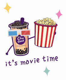 its movie time chatime chatime indonesia bubble tea popcorn