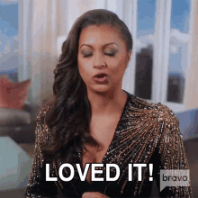 Loved It Eboni K Williams GIF - Loved It Eboni K Williams Real Housewives Of New York GIFs