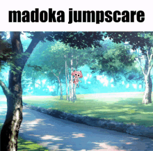 Madoka Jumpscare GIF - Madoka Jumpscare Madoka Jumpscare GIFs