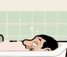 Mr Bean B4d4 GIF - Mr Bean B4d4 Bath GIFs