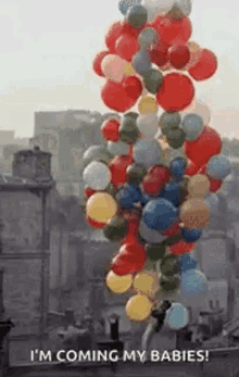 Bye Balloons GIF - Bye Balloons Float GIFs