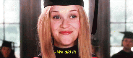 Legally Blonde We Did It GIF - Legally Blonde We Did It Graduation -  Discover & Share GIFs