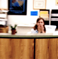 the office pam beesly shocked shocking shock