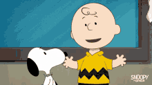 Hugging Charlie Brown GIF - Hugging Charlie Brown Snoopy GIFs