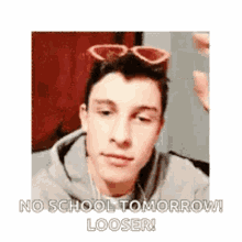 Shawn Mendes No School Tomorrow GIF - Shawn Mendes No School Tomorrow Looser GIFs