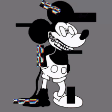 Lerning With Pibby Mickey Mouse GIF - Lerning With Pibby Pibby Mickey Mouse GIFs