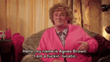 Mrs Browns Boys Agnes Brown GIF - Mrs Browns Boys Agnes Brown Lunatic GIFs