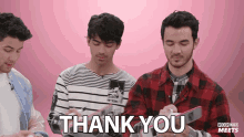 Thank You Joe Jonas GIF - Thank You Joe Jonas Nick Jonas GIFs
