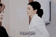 Greys Anatomy Amelia Shepherd GIF - Greys Anatomy Amelia Shepherd I Was Right GIFs