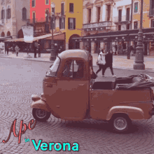 Ape Verona GIF - Ape Verona Three Wheeler GIFs
