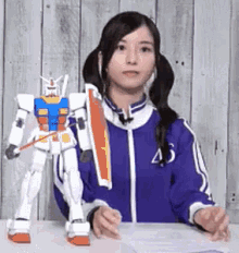 ピース　佐々木琴子 Kotoko Sasaki 乃木坂46 GIF - Peace Gundam Kotoko Sasaki GIFs