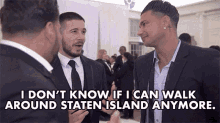 I Dont Know If I Can Walk Around Staten Island Anymore Vinny Guadagnino GIF - I Dont Know If I Can Walk Around Staten Island Anymore Vinny Guadagnino Jersey Shore Family Vacation GIFs