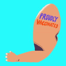 Proudly Vaccinated Muscles GIF - Proudly Vaccinated Muscles Covid Vaccine GIFs