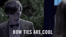 National Bowtie Day Bow Ties Are Cool GIF - National Bowtie Day Bow Ties Are Cool Matt Smith GIFs