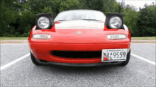 Car Wink GIF - Car Wink Red Car GIFs