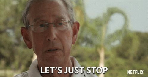 Lets stop lets you go. Lets stop lets you go