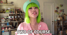 Two Of Course Goldie Chan GIF - Two Of Course Goldie Chan Goldiecylon GIFs