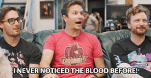 I Never Noticed The Blood Before Details GIF - I Never Noticed The Blood Before Details Rewatching GIFs