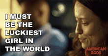 I Must Be The Luckiest Girl In The World Emily Browning GIF - I Must Be The Luckiest Girl In The World Emily Browning Laura Moon GIFs