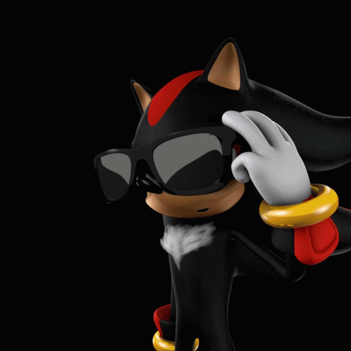 Sonic Shadow GIF - Sonic Shadow Sunglasses GIFs