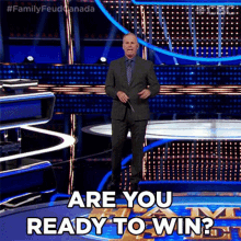 Are You Ready To Win Gerry Dee GIF - Are You Ready To Win Gerry Dee Family Feud Canada GIFs