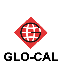 Glo Cal Logo Sticker - Glo Cal Logo World Stickers