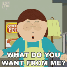 What Do You Want From Me Liane Cartman GIF - What Do You Want From Me Liane Cartman South Park GIFs