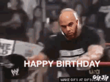 Birthdays Happy Birthday GIF - Birthdays Happy Birthday Wrestling GIFs