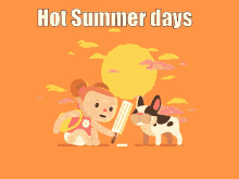 hot day summer hot summer day ice cream summer day