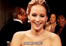 Oh My God! GIF - Jennifer Lawrence Oh My God Embarrassed GIFs