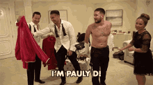 Im Pauly D Changing Clothes GIF - Im Pauly D Changing Clothes Dressing Up GIFs