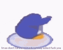 Club Penguin Lmao Dont Care Didnt Ask GIF - Club Penguin Lmao Dont Care Didnt Ask Shitpost GIFs