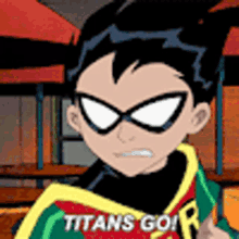 Teen Titans Robin GIF - Teen Titans Robin Titans Go GIFs