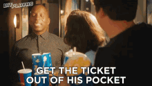 Get The Ticket Out Of His Pocket Leon GIF - Get The Ticket Out Of His Pocket Leon Ahmed GIFs
