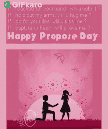 Happy Propose Day Gifkaro GIF - Happy Propose Day Gifkaro Will You Hold My Hand GIFs