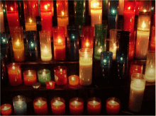 Candles Light GIF - Candles Light Lit GIFs