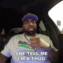 She Tell Me Im A Thug Ad GIF - She Tell Me Im A Thug Ad All I Do Song GIFs